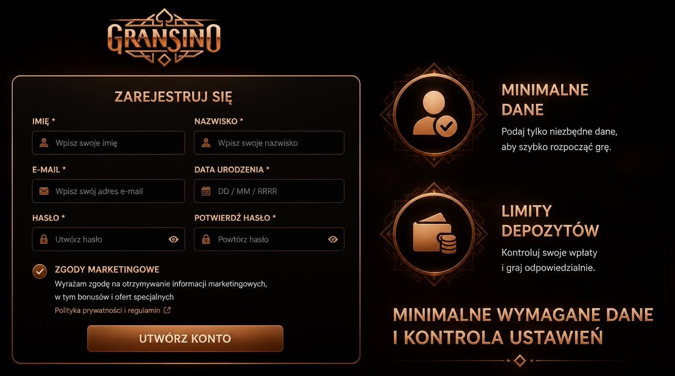 formularz z minimalną ilością danych i przełącznikami zgód